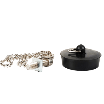 Chain Basin & Plug Black