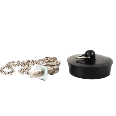 Chain Basin & Plug Black