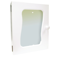 Cabinet Bathroom Wooded Single Door