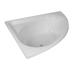 Corner Bath White