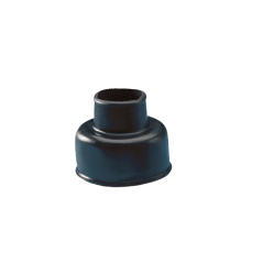 Black Rubber Cone For Flush Pipe