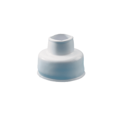 White Rubber Cone For Flush Pipe