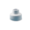 White Rubber Cone For Flush Pipe