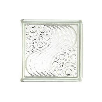 Glass Block Ocean Wave