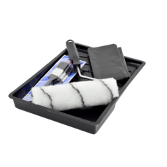 Paint Roller Tray Set, Brush Set & Drop Sheet