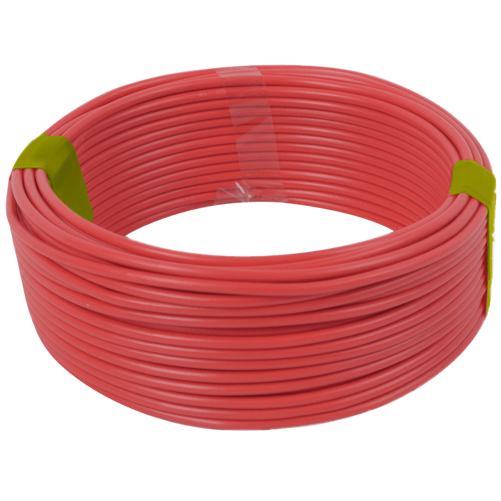 Housewire Sabs Red 4.0mm/ 10m Housewire Sabs Red 4.0mm/ 10m