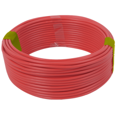 Housewire Sabs Red 4.0mm/ 10m