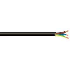 Cabtyre Sabs Black 50m 1.0mmx3c