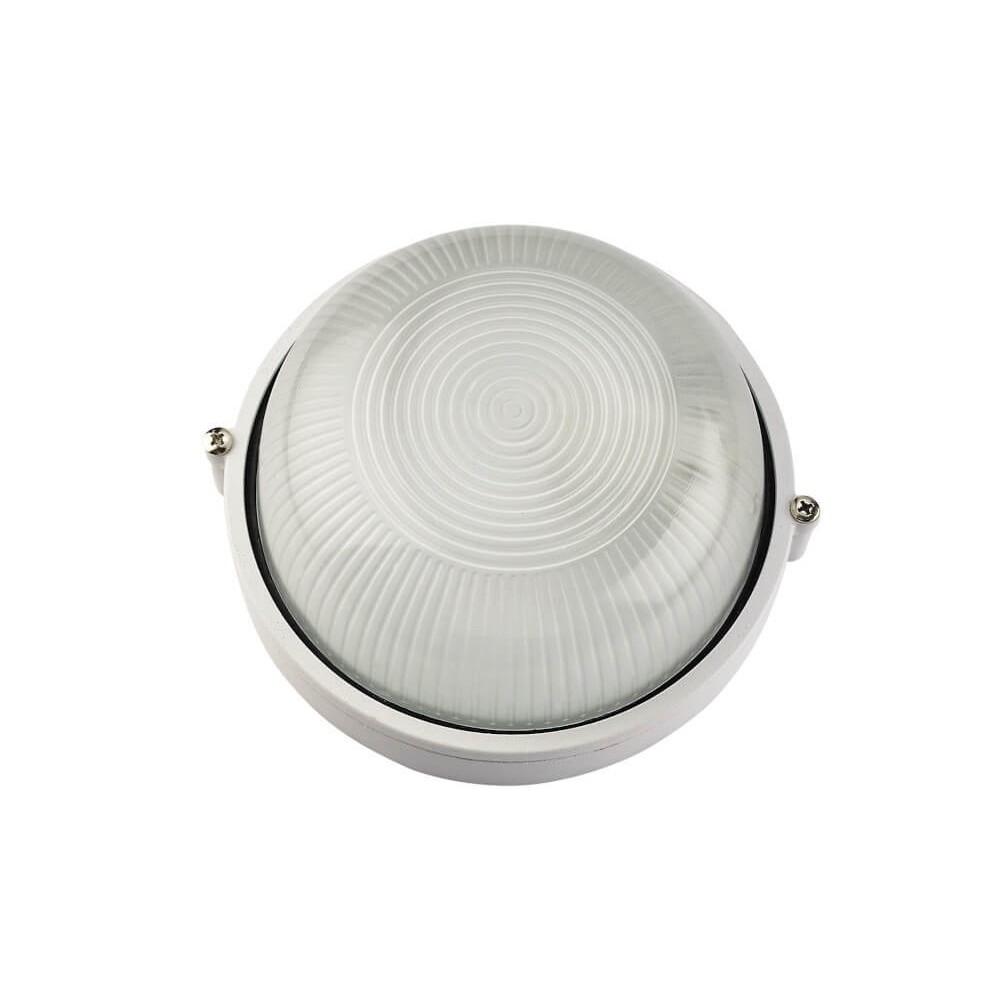 Bulkhead Plain Round White Bulkhead Plain Round White