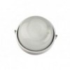 Bulkhead Plain Round White