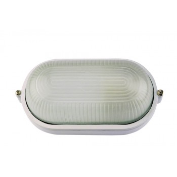 Bulkhead Plain Oblong White