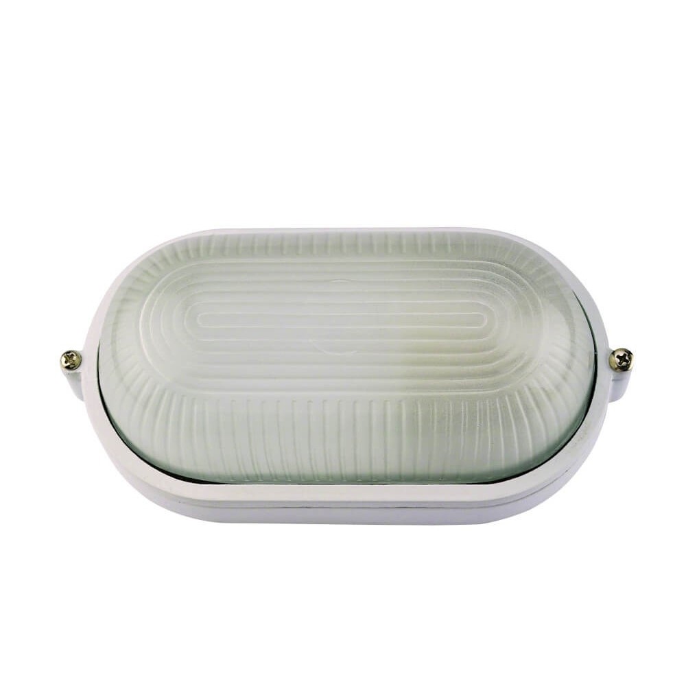 Bulkhead Plain Oblong White Bulkhead Plain Oblong White