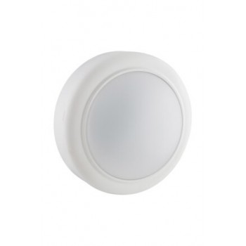 Led Round Bulkhead 140mm White 1x8w
