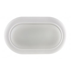 Led Oval Bulkhead 170mm White 1x8w