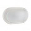 Led Oval Bulkhead 221mm White 1x15w