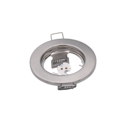 Downlight Dichroic 12v 50w Straight Saturn Chrome