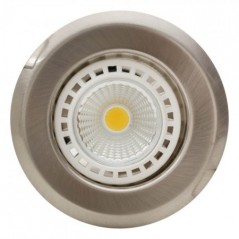 Downlight Dichroic Gu 10 Par 16 220v Satin Chrome