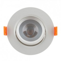 Led Tilt Round Down Light 95mm White 4000k