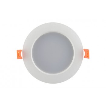 Switchable Led Round Down Light 115mm White Ref D154