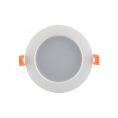 Switchable Led Round Down Light 115mm White Ref D154