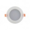 Switchable Led Round Down Light 115mm White Ref D154