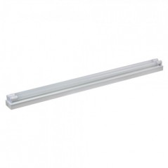 4ft Open Channel Wired For Led T8 2x18w 4000k