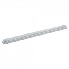 5ft Open Channel Wired For Led T8 2x24w 6500k