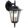 Lantern 6 Panel Down Facing Black