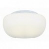 Cheese Square Ceiling Light 250mm White