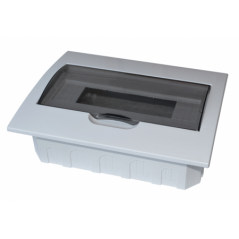 Distribution Board Pvc Flush Din Rail 12 Way