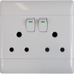 Switch Plug Double Cbi