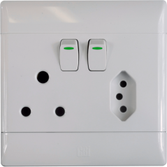 Switch Plug Euro Vertical Cbi