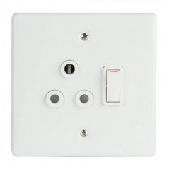 Switch Plug & Cover Single