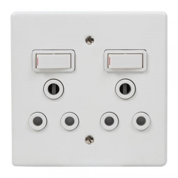 Switch Plug Crabtree Twin