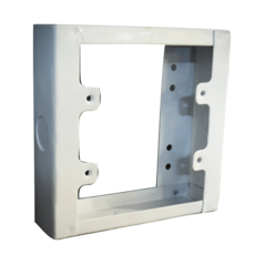 Extension Box Metal White 100mm X 100mm
