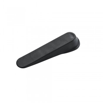 Door Wedge, Rubber, Black