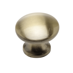 Antique Brass Mushroom Knob