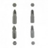 Eureka Pozi Drive Bit 25mm Quantity:4