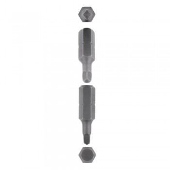 Eureka Square Drive Bit 3-7mm Screws 25mm Quantity:3