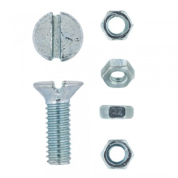 Eureka Machine Screw & Nut 4x12mm Quantity:20