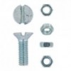 Eureka Machine Screw & Nut 4x12mm Quantity:20