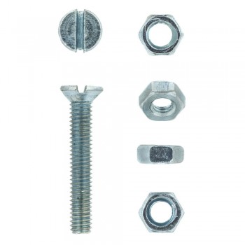 Eureka Machine Screw & Nut 4x25mm Quantity:20