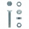 Eureka Machine Screw & Nut 4x25mm Quantity:20