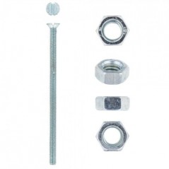 Eureka Machine Screw & Nut 5x12mm Quantity:15