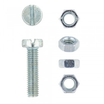 Eureka Machine Screw & Nut 5x20mm Quantity:12