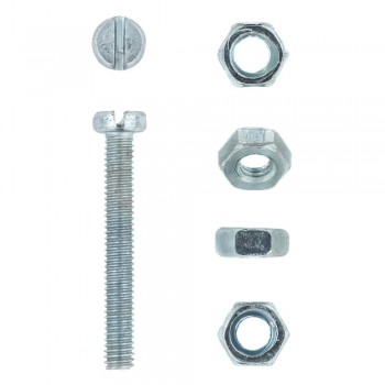 Eureka Machine Screw & Nut 4x30mm Quantity:15