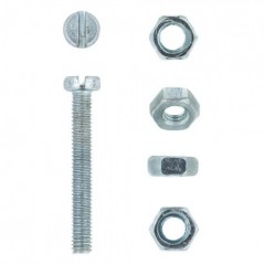Eureka Machine Screw & Nut 4x30mm Quantity:15