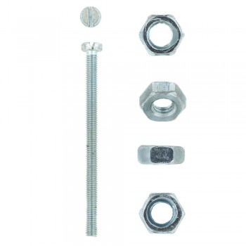 Eureka Machine Screw & Nut 4x60mm Quantity:10