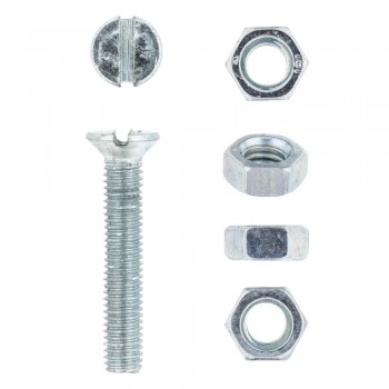Eureka Machine Screw & Nut 5x30mm Quantity:12