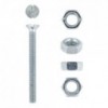 Eureka Machine Screw & Nut 5x50mm Quantity:10